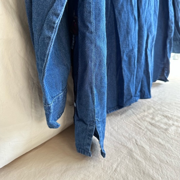 Vintage Cat Denim Button Up Bobbie Brooks - Picture 4 of 5